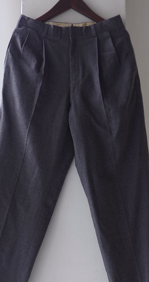 1950～60s Vintage Wool Slacks Gray ヴィンテージウールスラックス