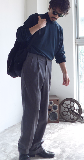 1950～60s Vintage Wool Slacks Gray ヴィンテージウールスラックス 