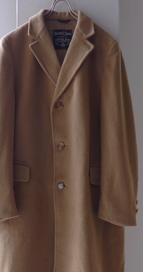 vintage double long chester wool coat