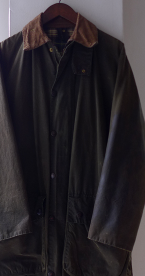 1980s Vintage Barbour Border Oiled Jacket 2Warrant ヴィンテージ