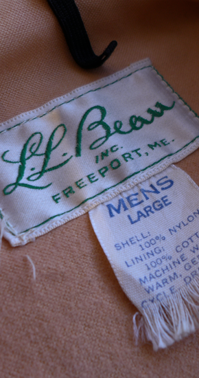 1970s Vintage L.L.Bean Nylon Coach Jacket Olive ヴィンテージ 1970s Vintage L.L.Bean Nylon Coach Jacket Olive ヴィンテージ