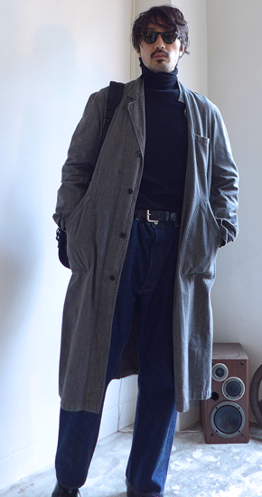 1950s Vintage French Work Atelier Coat ヴィンテージフレンチワーク