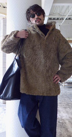 1960s Vintage Town Craft Fake Fur Parka ヴィンテージタウン