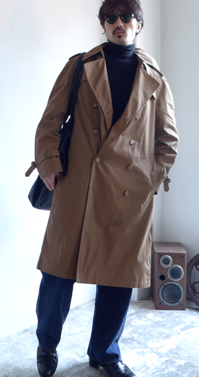 1970s Vintage Christian Dior Trench Coat ヴィンテージディオール