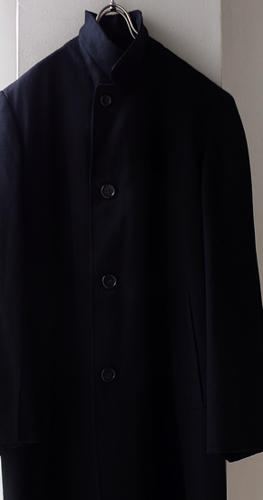 1950～60s Vintage Wool Gabardine Coat Black ヴィンテージウール