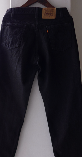 1990s Vintage LEVI'S 550 Black USA製ヴィンテージリーバイス 1990s Vintage LEVI'S 550 Black USA製ヴィンテージリーバイス