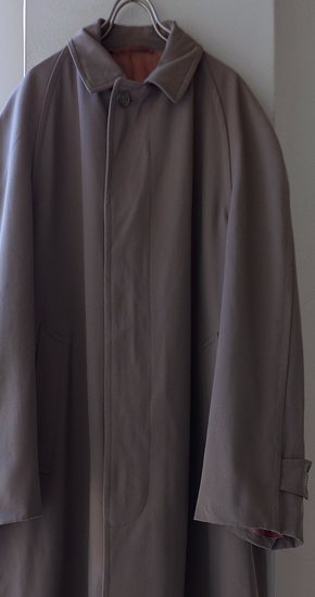 1950~60s Vintage Wool Gabardine Balmacaan Coat ヴィンテージ 1950~60s Vintage Wool Gabardine Balmacaan Coat ヴィンテージ