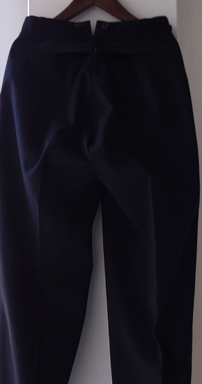 1930s Vintage French Wool Trousers ヴィンテージフランスウール 定番から人気の限定 80年代 ビンテージ イタリア製 トラウザー ライトウール チェック スラックス