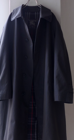 1980s Vintage Burberrys Cotton Balmacaan Coat ヴィンテージ 1980s Vintage Burberrys Cotton Balmacaan Coat ヴィンテージ