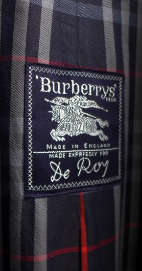 1980s Vintage Burberrys Cotton Balmacaan Coat ヴィンテージ 1980s Vintage Burberrys Cotton Balmacaan Coat ヴィンテージ