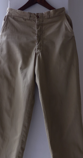 1950s Vintage U.S.ARMY Chino Trousers ヴィンテージミリタリーチノ