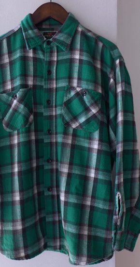 1960s Vintage Polar Cotton Heavy Flannel Shirt ヴィンテージ 1960s Vintage Polar Cotton Heavy Flannel Shirt ヴィンテージ