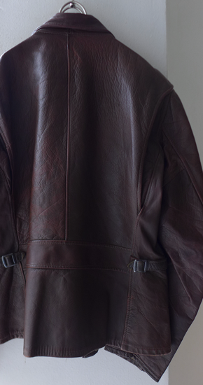 1940s Vintage Leather Sports Jacket ヴィンテージレザースポーツ