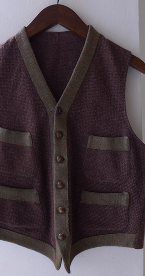 1940s Vintage Work Vest ヴィンテージワークベスト - ANNE-TRE