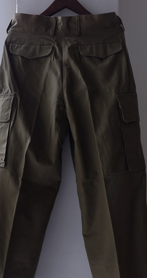 1950s Vintage French Army M-47 Trousers Dead Stock 