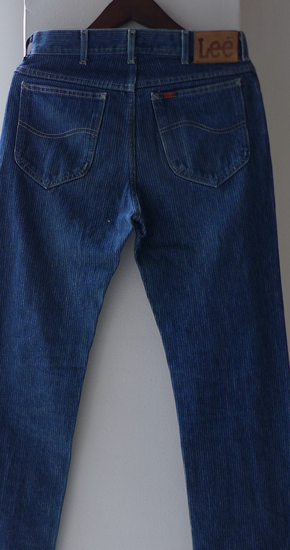 1970~80s Vintage Lee 203 Stripe Denim Pant ヴィンテージLeeスリム