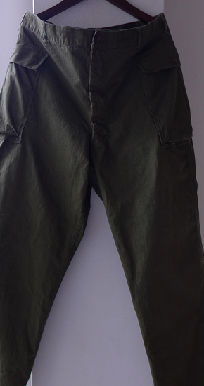 1940s Vintage U.S.Army M-43 HBT Trousers ヴィンテージM43