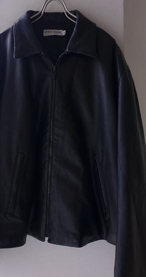 1980～90s Vintage Giorgio Armani Lambskin Jacket ヴィンテージ