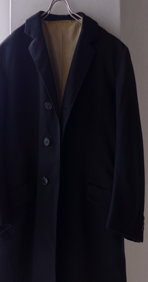 1960s Vintage Italy Hand Made Coat Crombie Cloth ヴィンテージ