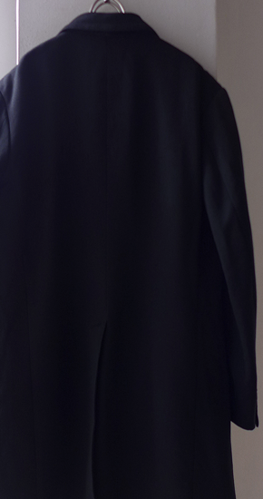 1960s Vintage Italy Hand Made Coat Crombie Cloth ヴィンテージ 1960s Vintage Italy Hand Made Coat Crombie Cloth ヴィンテージ