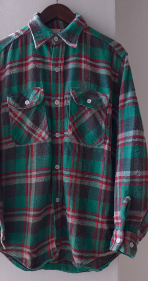 1960s Vintage Penneys Heavy Flannel Shirt ヴィンテージ