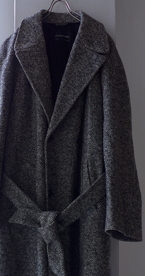 1970～80s Vintage Pierre Cardin Tweed Double Breasted Coat