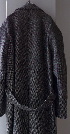 1970～80s Vintage Pierre Cardin Tweed Double Breasted Coat 