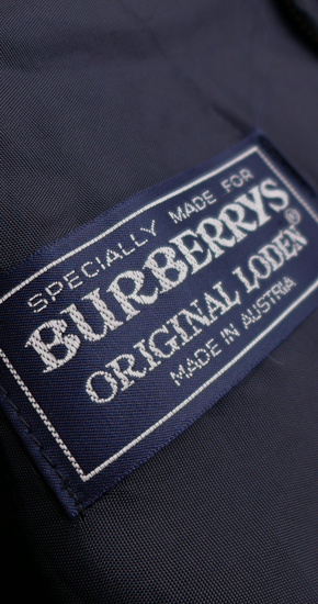 1980s Vintage Burberrys Loden Coat Navy ヴィンテージ 1980s Vintage Burberrys Loden Coat Navy ヴィンテージ