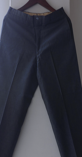 1960s Vintage Wool Slacks Gray ヴィンテージウールスラックス - ANNE-TRE