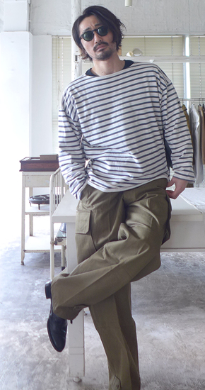 1950s Vintage French Army M-47 Trousers Dead Stock 1950s Vintage French Army M-47 Trousers Dead Stock