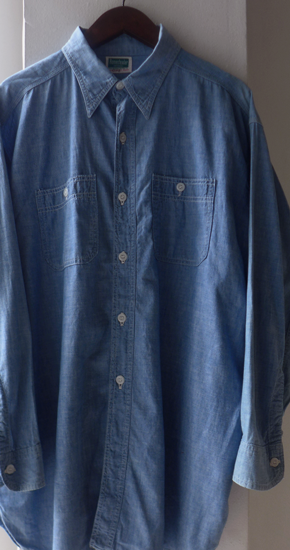 1940s Vintage Montgomery Ward Chambray Shirt ヴィンテージ ...