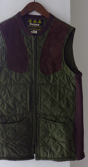 1980s Vintage Barbour Quilting Hunting Vest ヴィンテージバブアー