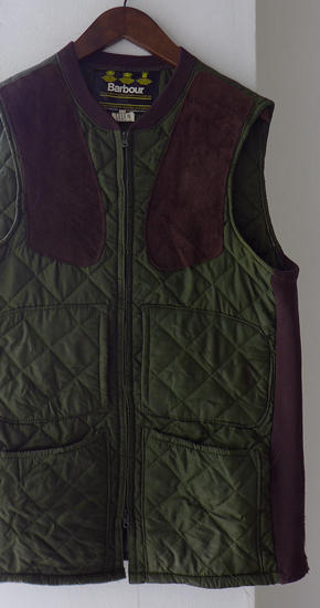 1980s Vintage Barbour Quilting Hunting Vest ヴィンテージバブアー 