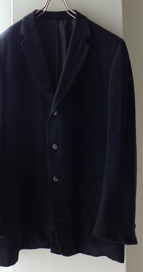 1960s Vintage Wool Check Tailored Jacket ヴィンテージウール