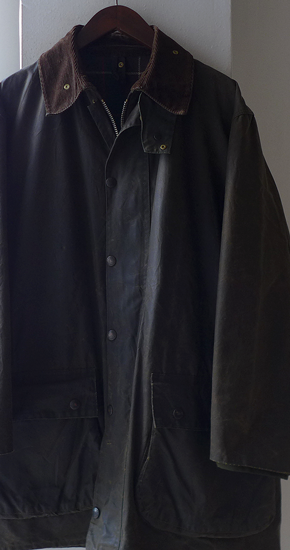 1980s Vintage Barbour Northumbria Oiled Coat ヴィンテージバブアー