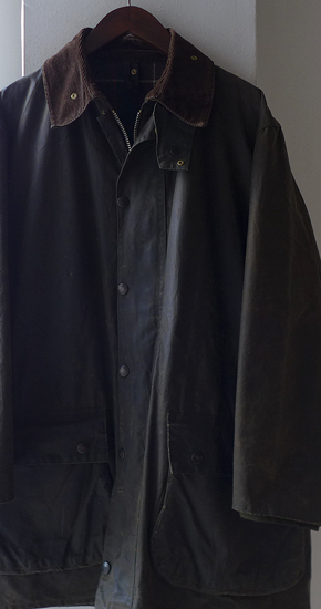 着丈91cmVintage Barbour northumbria ノーザンブリア　38