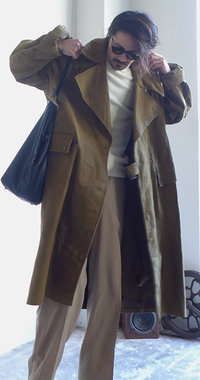 1940s Vintage British Army Dispatch Rider Coat ヴィンテージ 1940s Vintage British Army Dispatch Rider Coat ヴィンテージ