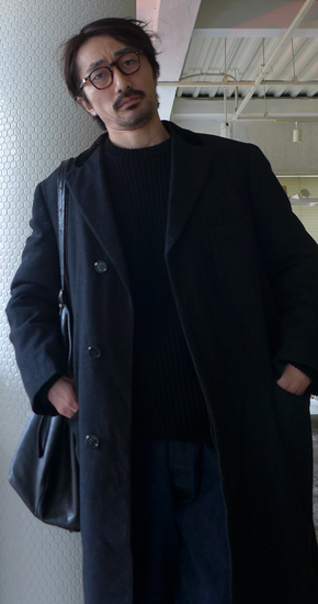 1950s Vintage Brooks Brothers Chesterfield Coat ヴィンテージ 1950s Vintage Brooks Brothers Chesterfield Coat ヴィンテージ