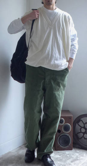 WEB限定 US ARMY UTILITY OG-107 TROUSERS VINTAGE 60s OG-107 1960s ...