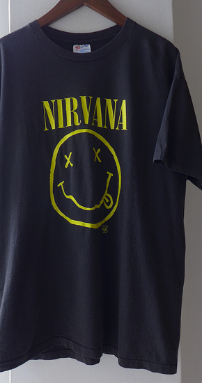 nirvana vintage tシャツ 90s ヴィンテージ変更いたしました