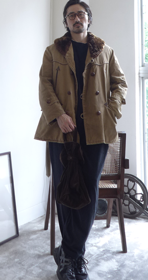 1950s Vintage French Mackinaw Coat ヴィンテージフランス 1950s Vintage French Mackinaw Coat ヴィンテージフランス