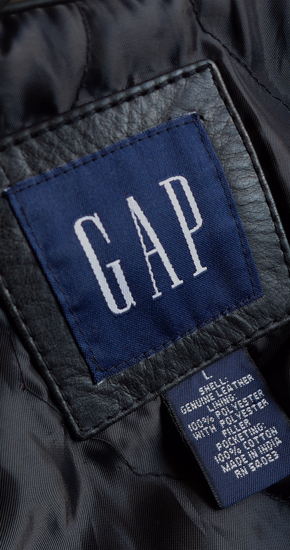 1990s Vintage GAP Leather Car Coat ヴィンテージギャップレザーカー ...