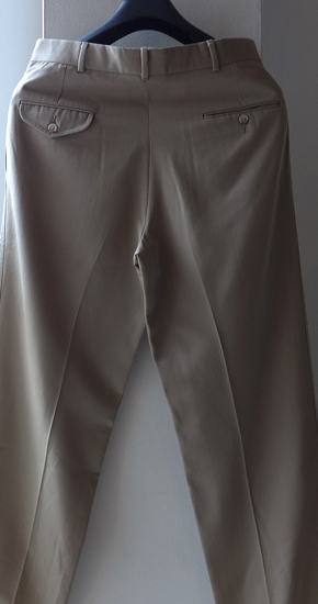 1980s Vintage Ralph Lauren Wool Gaberdine Trousers 1980s Vintage Ralph Lauren Wool Gaberdine Trousers