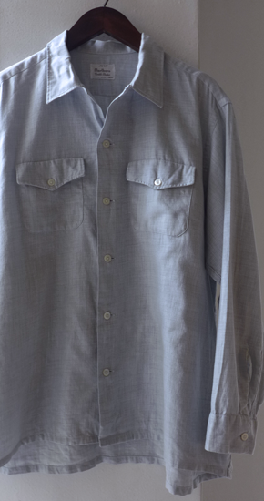 1960s Vintage Marlboro Open Collar Shirt ヴィンテージマルボロ