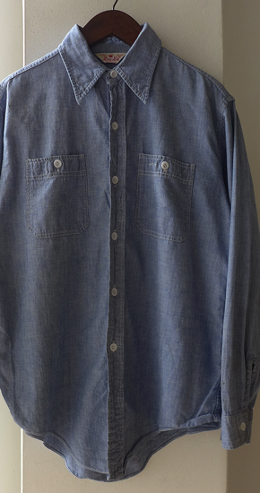 1960s Vintage King Kole Cotton Chambray Shirt ヴィンテージキング