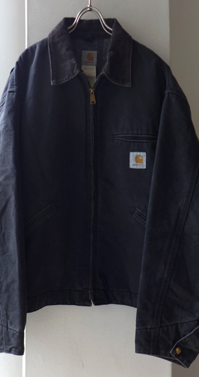 1980~90s Vintage Carhartt Detroit Jacket Black ヴィンテージUSA製カーハートデトロイトジャケットブラック  - ANNE-TRE