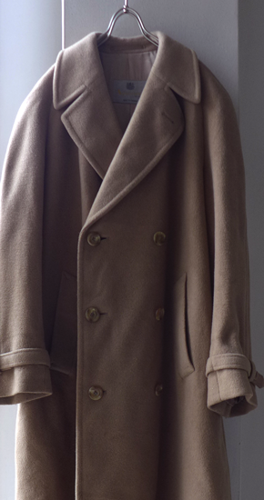 1980s Vintage Aquascutum Cashmere Coat ヴィンテージアクアスキュータムカシミヤコート - ANNE-TRE