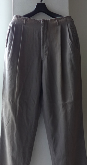 1950s Vintage Wool Gaberdine Trousers ヴィンテージウール 1950s Vintage Wool Gaberdine Trousers ヴィンテージウール