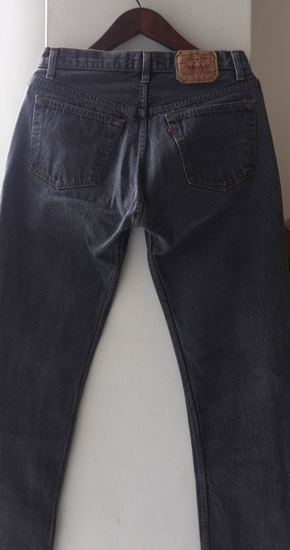 1980s Vintage LEVI'S 501 Black ヴィンテージリーバイスUSA製 1980s Vintage LEVI'S 501 Black ヴィンテージリーバイスUSA製