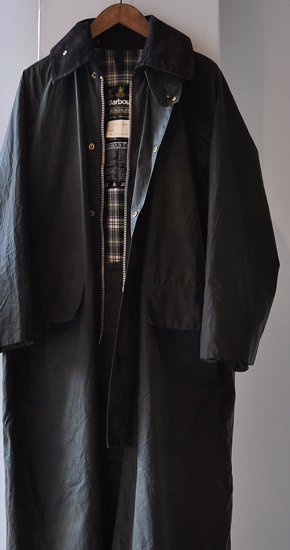1980s Vintage Barbour Burghley Oiled Coat 36 ヴィンテージバブアー ...
